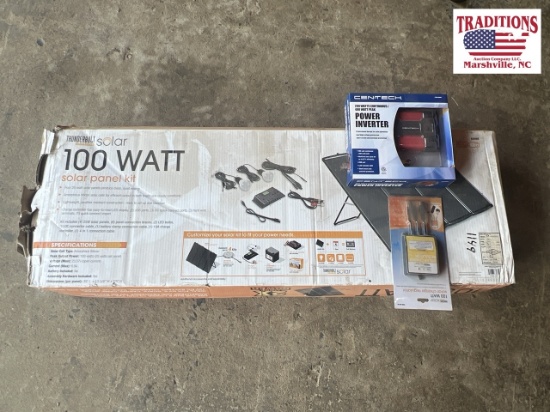 100watt Solar Panel with Invertor and Regulator