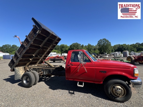 1997 Ford Power Stroke Diesel Dump Truck VIN3815