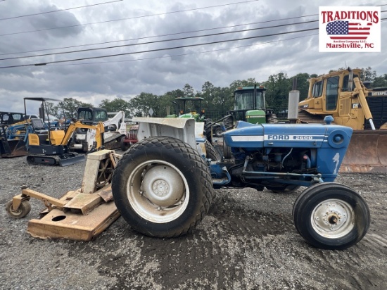 Ford 2600 Tractor with Wood RM90 Finishing Mower