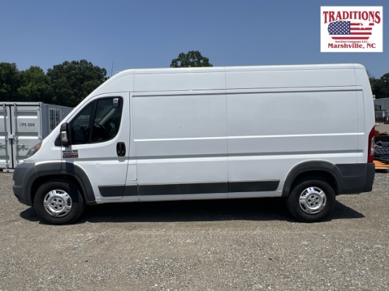 2014 RAM ProMaster 3500 Cargo Van VIN0417