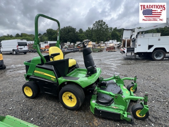 2015 John Deere 1550 4WD 37hp Diesel Mower 60" Cut