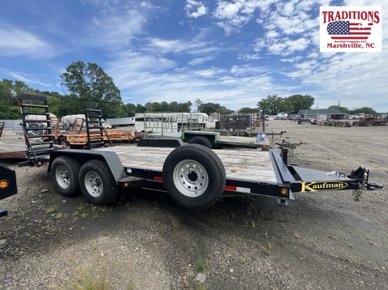 2022 Kaufman 82x18 Trailer VIN5094