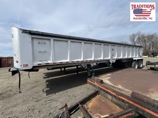 1998 39ft East Frameless Dump Trailer VIN4254