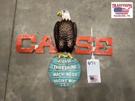 Cast CASE Sign