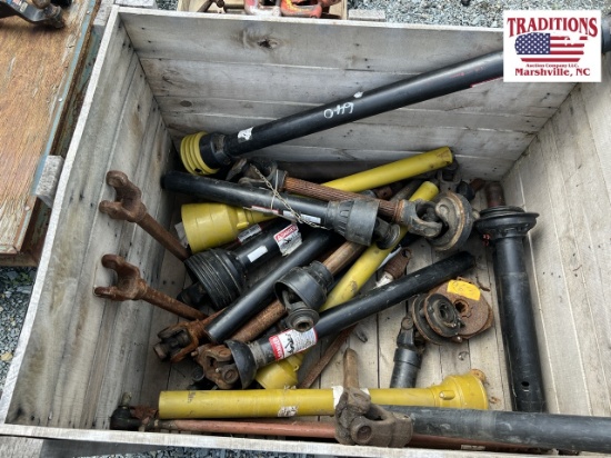 Mixed Lot: Assorted PTO Shafts