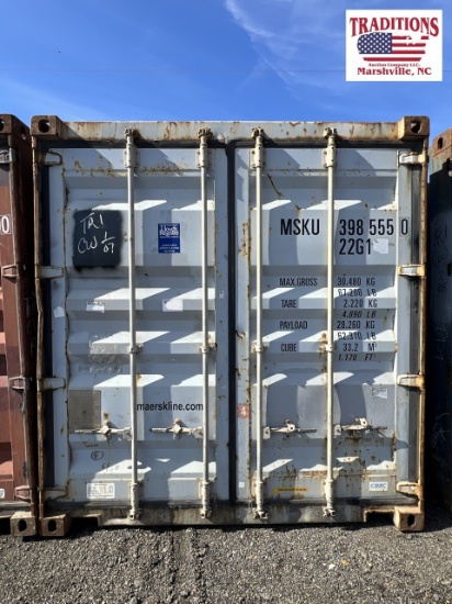 20ft x 8ft x 8ft Shipping Container