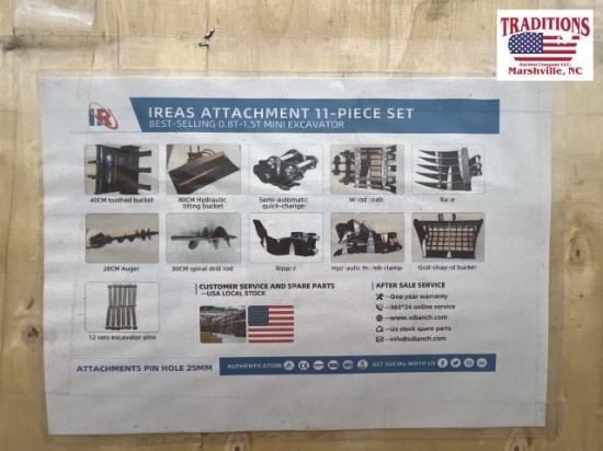 IREAS Attachment 11pc Set