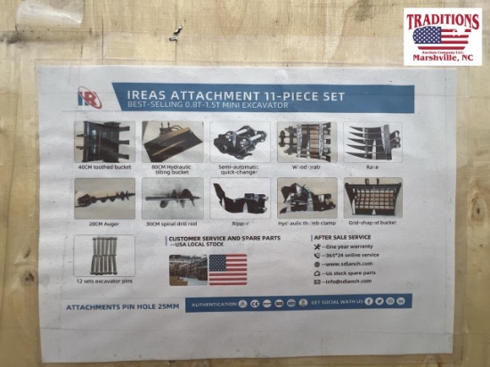 IREAS Attachment 11pc Set