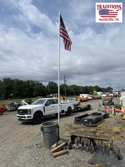 Flag Pole with Flag