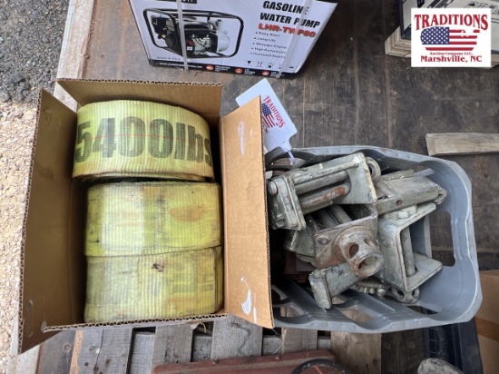 5400lb. Ratchet Strapes