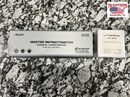 Master Refractometer/Cole Parmer Module with Probe