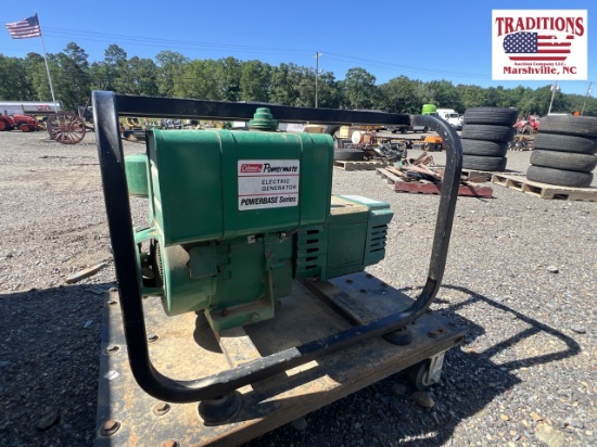 Powermate 11hp Generator on Cart