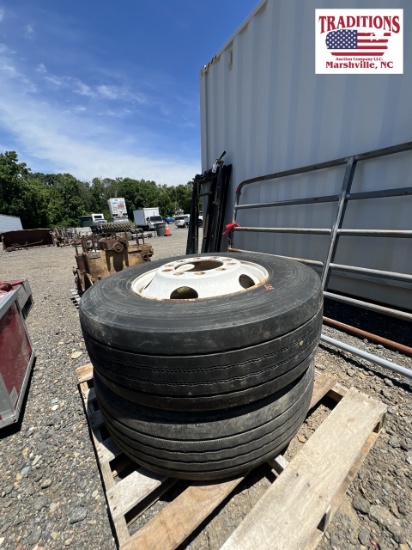 295/75R22.50 Wheels and Tires