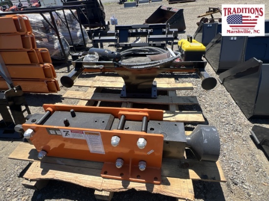 Wolverine Skid Steer Post Driver
