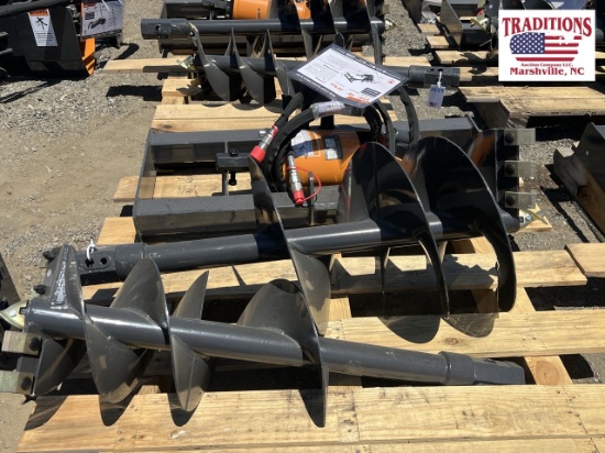 Wolverine Skid Steer Auger Drive & Bits 12"/18"