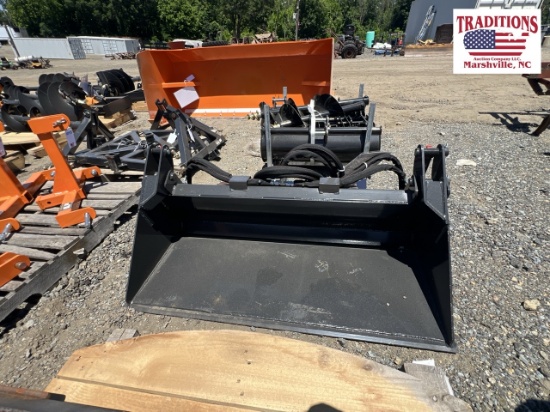 Wolverine Mini Skid Steer Combination Bucket
