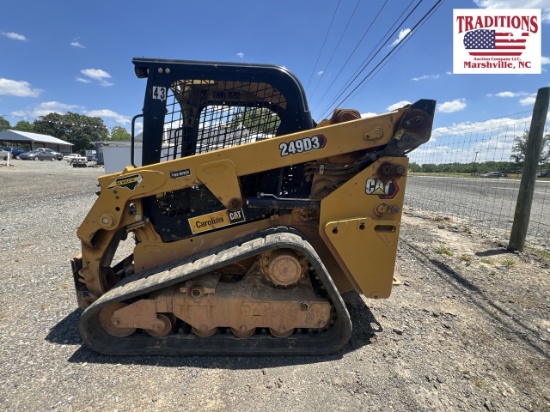 Caterpillar 249D3 Two Speed Track Skid Steer