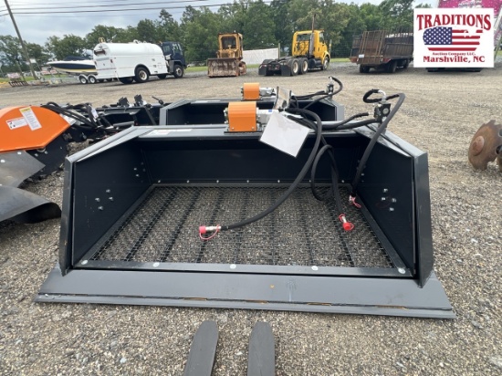 2025 Wolverine 72" Skid Steer Screening Bucket
