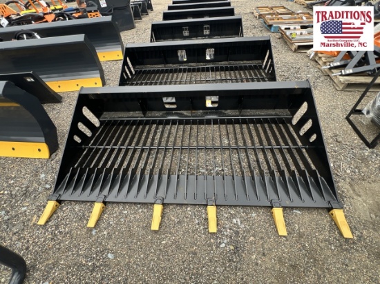 Wolverine Skid Steer 78" Skeleton Bucket