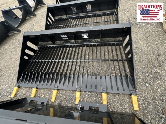 Wolverine Skid Steer 72" Skeleton Bucket