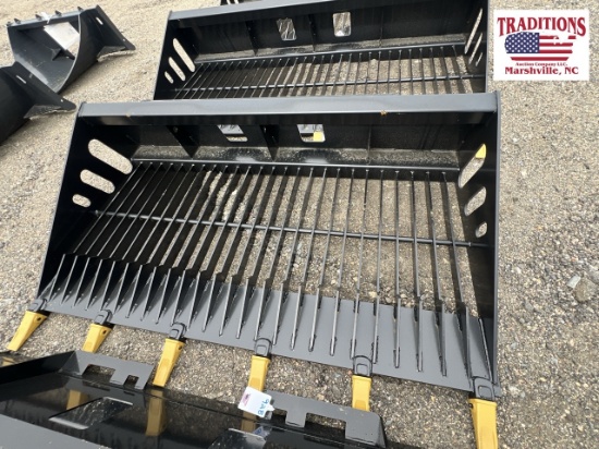 Wolverine Skid Steer 72" Skeleton Bucket