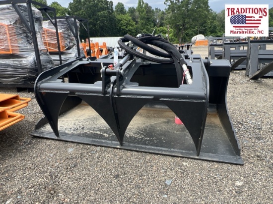 Wolverine Mini Skid Steer Stump Grapple
