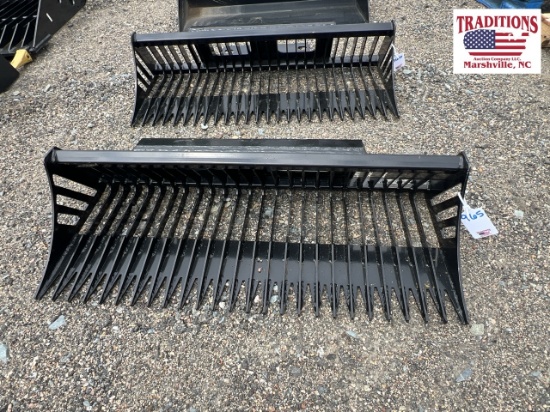 Wolverine Mini Skid Steer 42" Skeleton Bucket