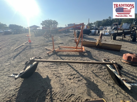 Trailer Axle with Fenders