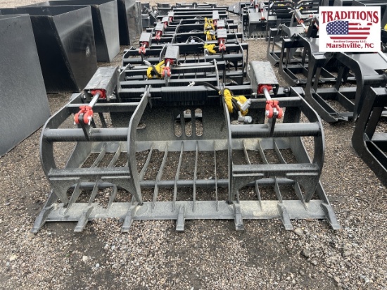 68" Grapple Skid Steer Attachment