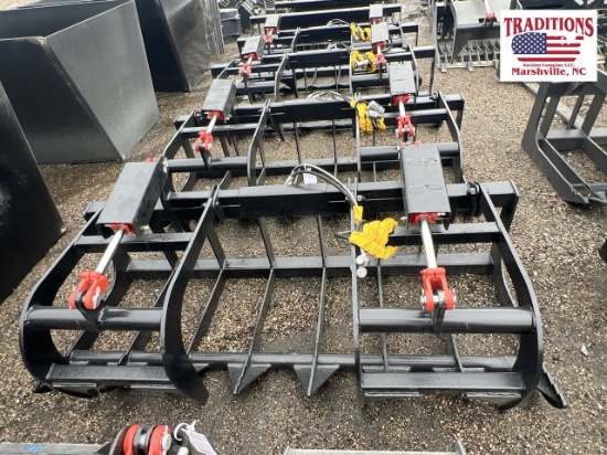 72" Grapple Skid Steer Attachment