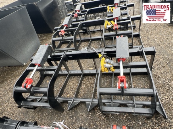 72" Grapple Skid Steer Attachment