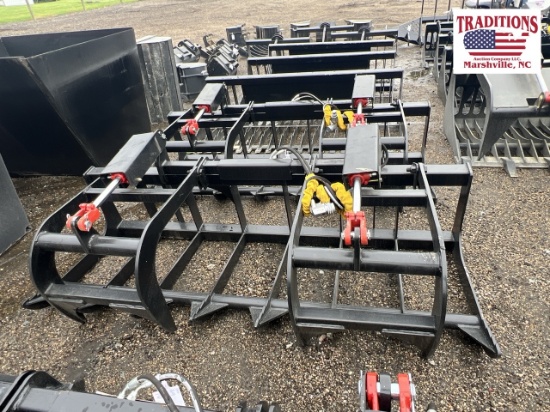 78" Grapple Skid Steer Attachment