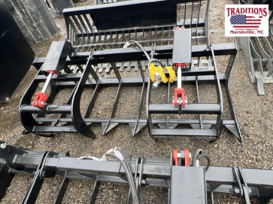 78" Grapple Skid Steer Attachment