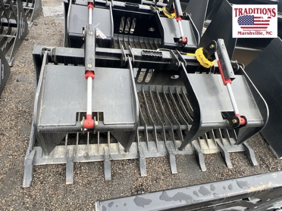 80" Grapple Skid Steer Attachment