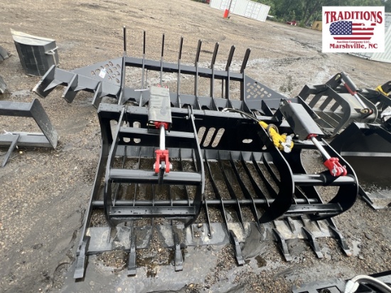 72" Grapple Skid Steer Attachment