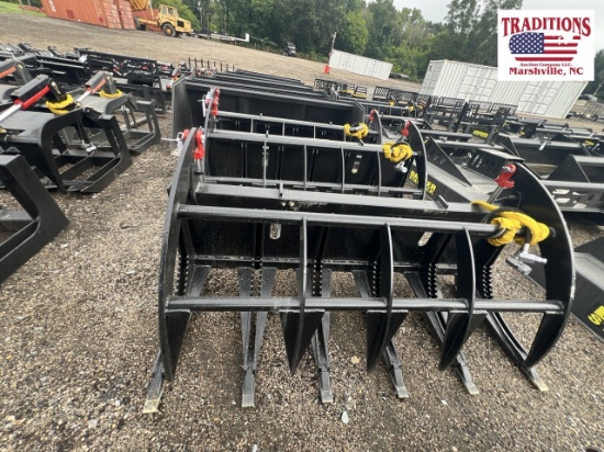 68" Grapple Skid Steer Attachment