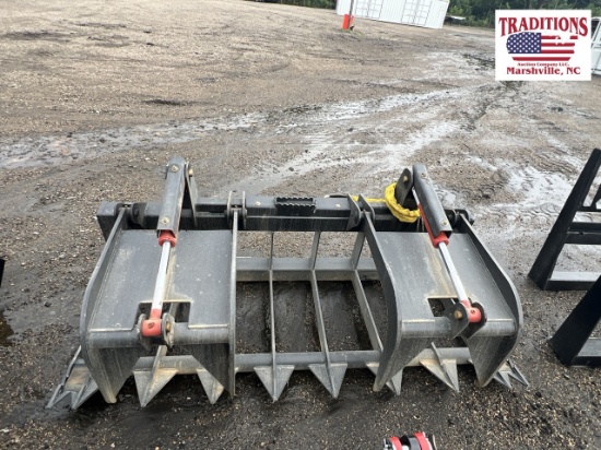 74" Grapple Skid Steer Attachment