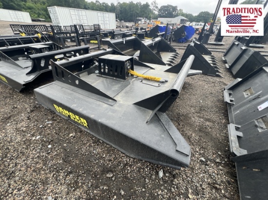 72" Rotary Mower Skid Steer Attachment
