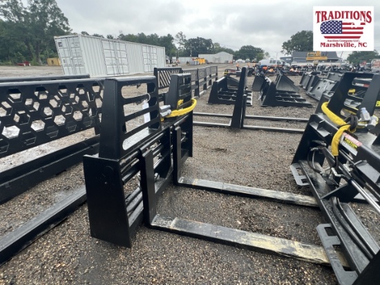 Hydraulic 48" Walk Through Pallet Forks