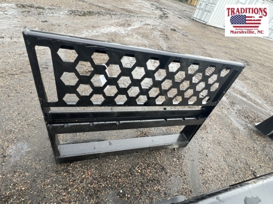 Pallet Fork Frame Skid Steer Attachment