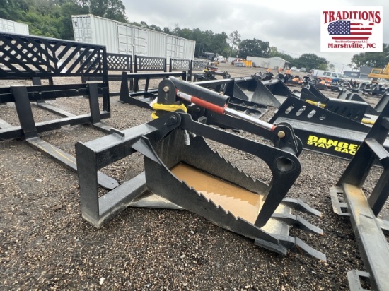 Hydraulic Stump Bucket Skid Steer Attachment
