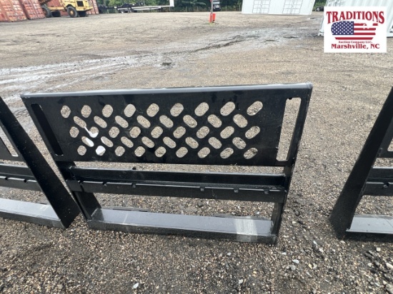 Pallet Fork Frame Skid Steer Attachment