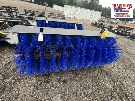 76" Sweeper Skid Steer Attachment