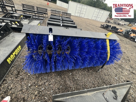 76" Sweeper Skid Steer Attachment