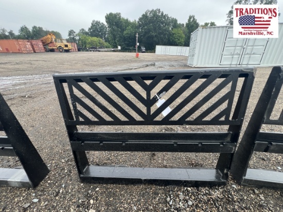 Pallet Fork Frame Skid Steer Attachment