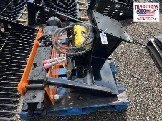 Wolverine Skid Steer Post Driver