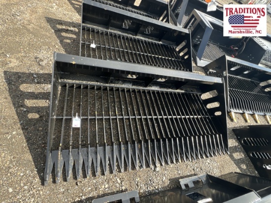 Wolverine 78" Skid Steer Rock Screening Bucket