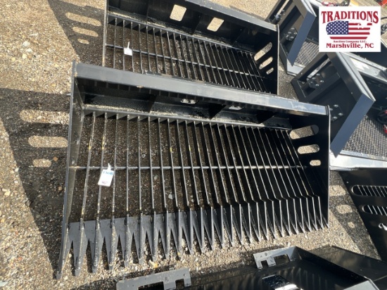 Wolverine 72" Skid Steer Rock Screening Bucket