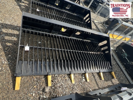 Wolverine 84" Skid Steer Rock Screening Bucket