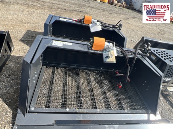 Wolverine 72" Skid Steer Screening Bucket